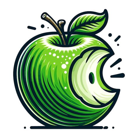 Premium Vector Apple Vector Illustration