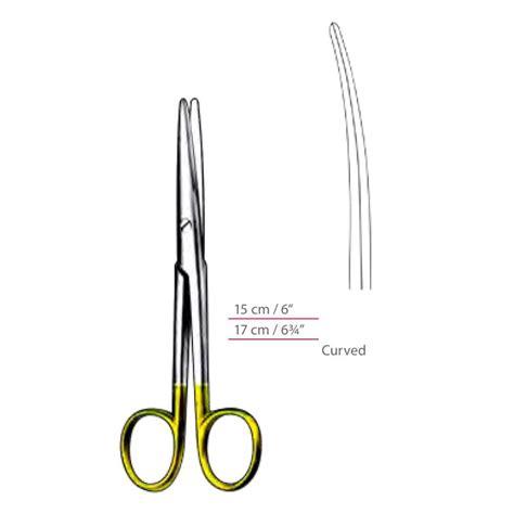 Mayo Stille Dissecting Scissors Tc Curved With Blunt Blunt Ends