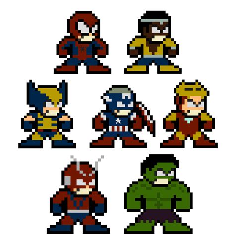 Pixel Art Marvel