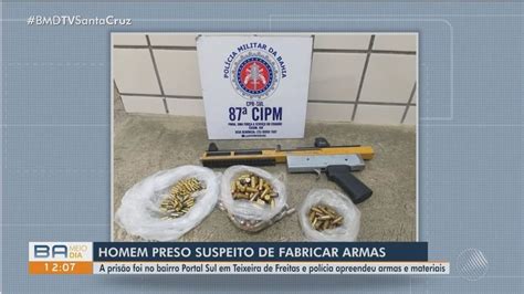 Homem é preso e fábrica ilegal de armas é fechada em Teixeira de