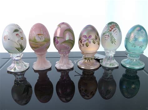 Fenton Limited Edition Egg Collection Etsy