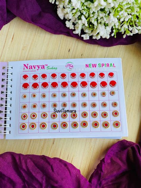 Navya Designer Silver Stone Bindis Suvitamara