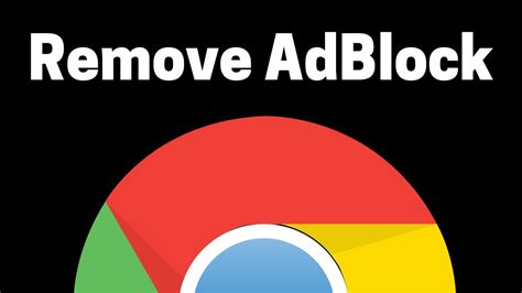 How To Disable Adblock On Google Chrome Youtube