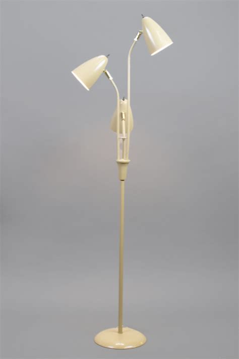 Off White Mid Century Floor Lamp Floor Lamps Collection City Knickerbocker Lighting Rentals