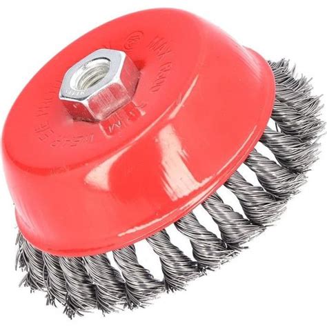 Brosse M Tallique Torsad E Pi Ces Roue De Brosse M Tallique Torsad E