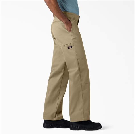 Dickies Loose Fit Double Knee Work Pants Khaki 2nd To None