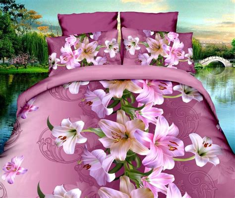 Duvet Cover Set 3d Rose Printing Bedding Set Comforter Bag Pillowcase Duvet Cover Quilt Cover 3d