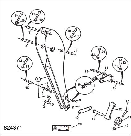 646/04626 Pivot, Pin, UNQIN - 64604626 - JCB spare part | 777parts.com