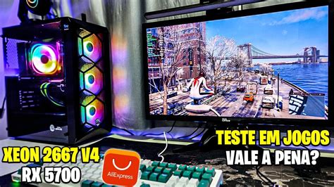 Testei A Rx Xeon V Me Surpreendi Desempenho Pc Full