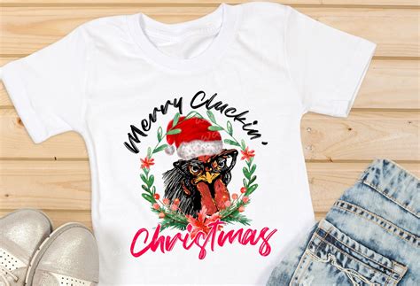 Chicken Christmas Png Christmas Chicken Graphic By Deenaenon
