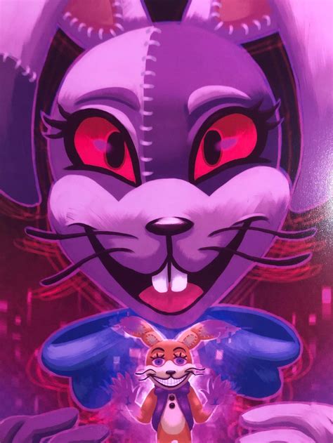 Fnaf Security Breach Vanny And Glitchtrap A5 Art Prints Etsy Singapore