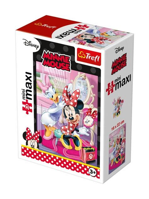 Trefl puzzle Mini maxi Myszka Minnie Ulubione Zajęcia Mini maxi