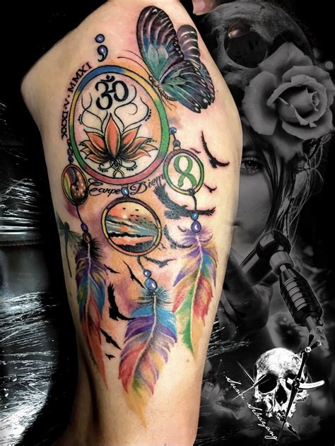 Dream Catcher Tattoo By Sunu Puspitanala Sebayang