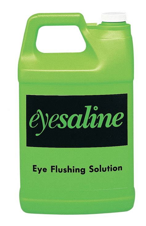 Honeywell Gal Cap Eyesaline Eyewash Saline Solution Pvu