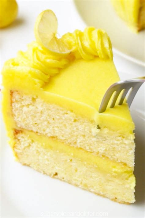 Easy Lemon Cake Sugar Spice And Glitter