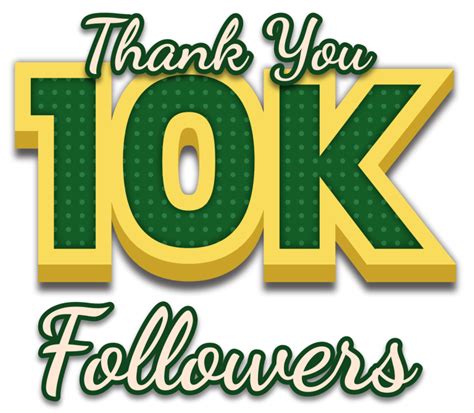 10K Followers Png Free Images With Transparent Background