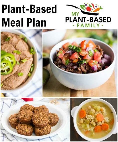 Plant-Based Meal Plan - My Plant-Based Family