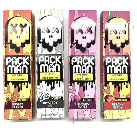 Packman Live Resin Liquid Diamonds Disposable 2000 Mg Grateful Tripdeep