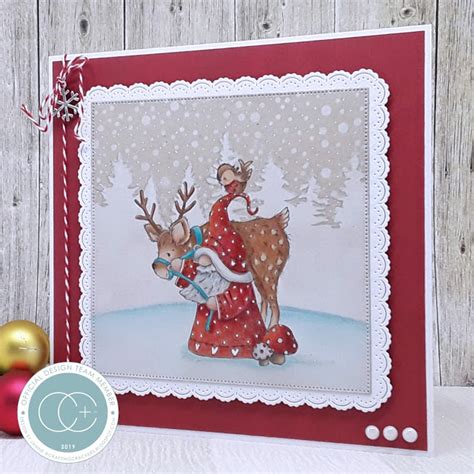 Craft Consortium It S Snome Time Launch 4 Christmas Cards Crafts