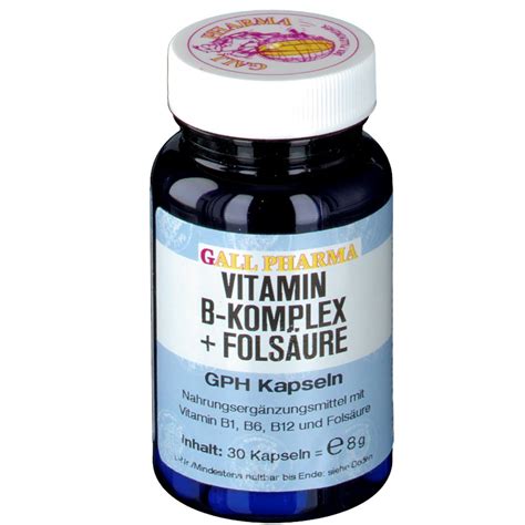 GALL PHARMA Vitamin B Komplex Folsäure GPH Kapseln shop apotheke