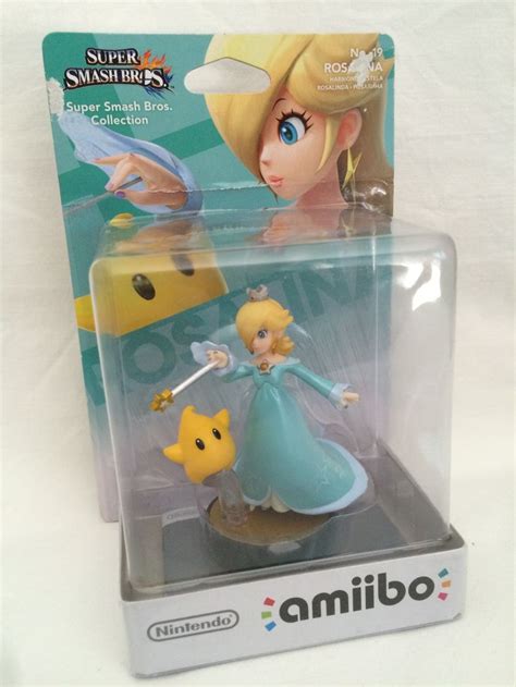 Amiibo De Rosalina Estela Y Destello De La Serie Super Smash Bros