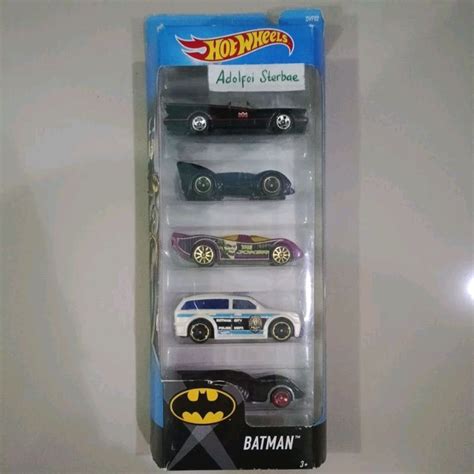 Hotwheels Hot Wheels Gift Pack Contains Batman Tv Series Batmobile Batman Live Batmobile