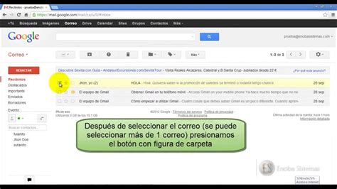 Como Crear Carpetas De Correo En Gmail Youtube