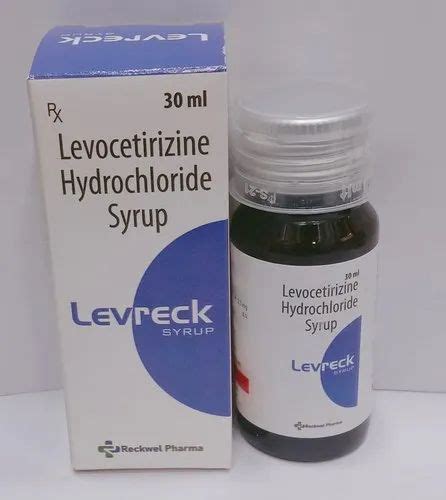 Levocetirizine Hydrochloride Syrup At Rs Bottle Pharmaceutical