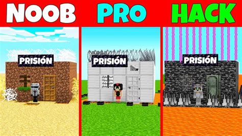 Construimos La PrisiÓn MÁs Segura De Minecraft 😱🔴 Noob Vs Pro Vs Hacker Especial 10 Millones