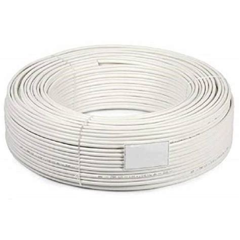 White 3 1 Copper CCTV Cable Bundle Size 90 Mtrs At Rs 1350 Piece In