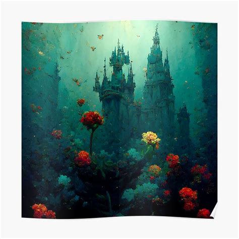 "Underwater Kingdom" Poster for Sale by ArtMadeByAI | Redbubble