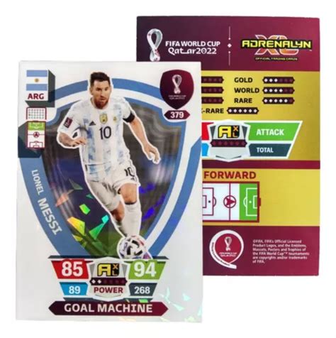 Tarjeta Goal Lionel Messi World Cup Qatar Panini En