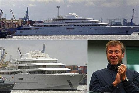 Launch of Roman Abramovich's Mega-Yacht Eclipse