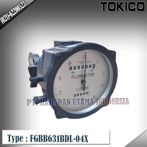 Flow Meter TOKICO For Oil Type FGBB631BDL 04X Reset Counter Size 3 4