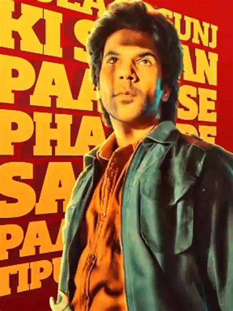 Rajkummar Rao looks quirky in '90s style in the new poster of Guns and ...