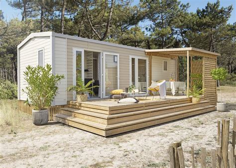 Mobil Home Grand Large Camping Le Raguenes Plage