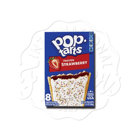 Kelloggs Pop Tarts Frosted Strawberry 384g Flavers International Flavours Shop