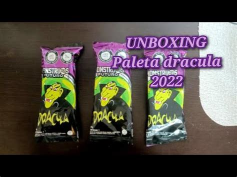 UNBOXING PALETA DRACULA 2022 YouTube