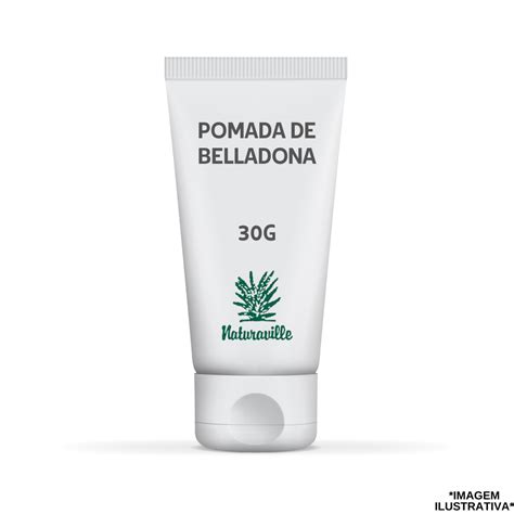 Pomada De Belladona 30g Naturaville