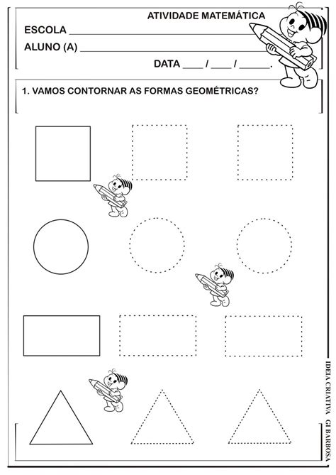 Objetivo De Trabalhar Formas Geométricas Na Educação Infantil