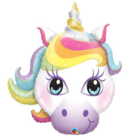 Ballon métallique en forme de Licorne 96 cm Le Géant de la Fête