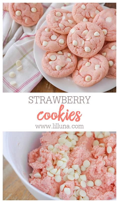 Strawberry Cookies Made In Minutes Video Lil Luna