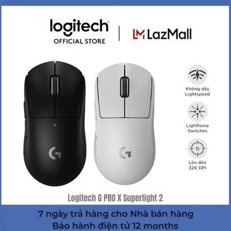 【original Authentic】48 Giờ Vận Chuyển Chuột Gaming Không Dây Logitech G Pro X Superlight 2 Hàng