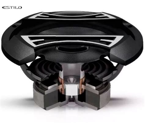 Subwoofer B Pulgadas Doble Bobina W Sw Estilo Gs