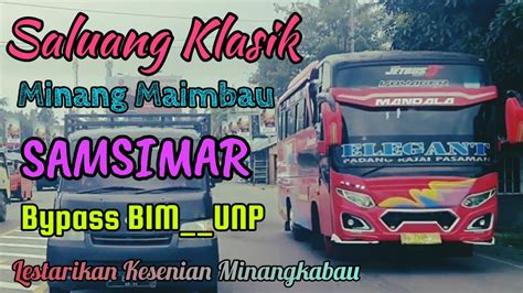 Saluang Klasik Minang Maimbau Samsimar Lestarikan Kesenian Minangkabau