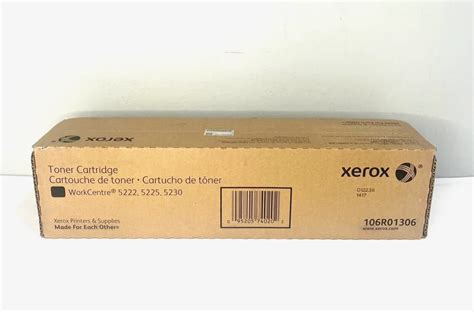 Genuine Xerox Workcentre 522252255230 Black Toner Cartridge For