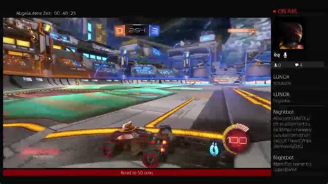 Wir fliegen durch Lüfte Rocket League mit xLetsNic Livestream YouTube