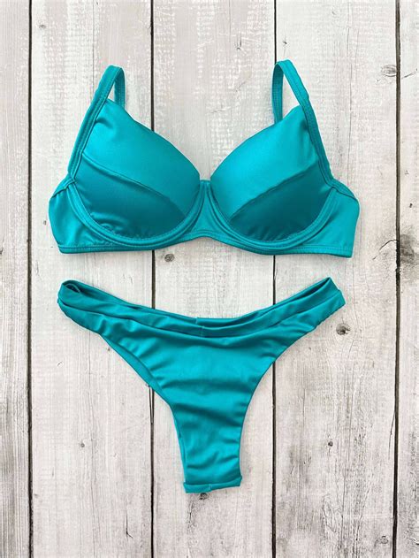 Maldives Bikini Shimmering Palm Tree Fashion Beach