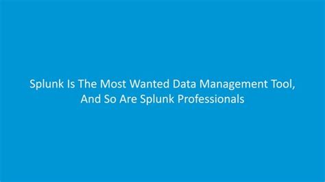 Splunk Tutorial For Beginners What Is Splunk Edureka Ppt