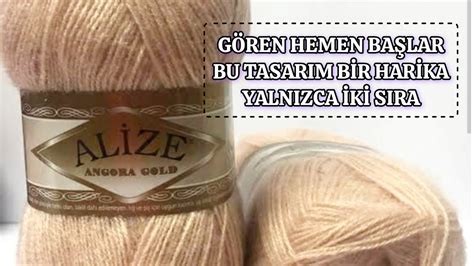 Zarif Ve Kolay K Yelek H Rka Al In Rg Modeli Knitting Pattern